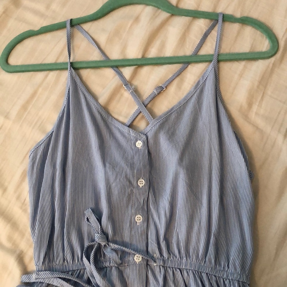 Cotton On Woven Elsie High Low Chambray Maxi Dress